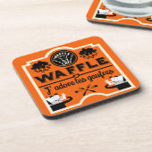 Waffeln Getränkeuntersetzer (Linke Seite)