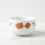Waffeln - Gutes Ideenmotto - Romantische Leckerei Große Suppentasse<br><div class="desc">Waffeln sind eine gute Idee für ein romantisches Frühstück, einen süßen morgendlichen Imbiss, ein Nachmittagsessen, ein... Seien wir ehrlich, Waffeln sind immer eine gute Idee! Die lustige Nahrungsgrafik in diesem Design zeigt Ihre Lieblings-Leckerei mit geschnitten Erdbeergarnish. Sie können den frechen Slogan ändern, wenn Sie gewollt haben, einen Namen oder ein...</div>
