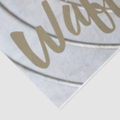 Waffeln, hausgemacht mit Johannisbeeren Seidenpapier (Ausschnitt)