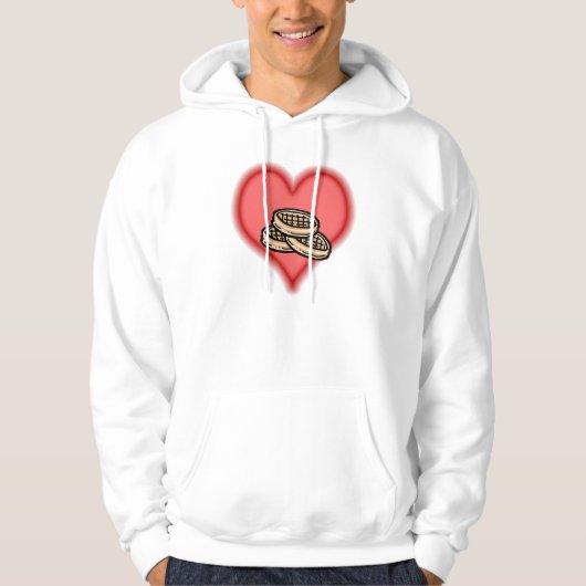 Waffeln Hoodie (Vorderseite)