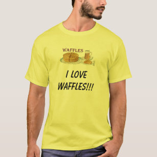 Waffeln, i-LIEBE-WAFFELN!!! T-Shirt