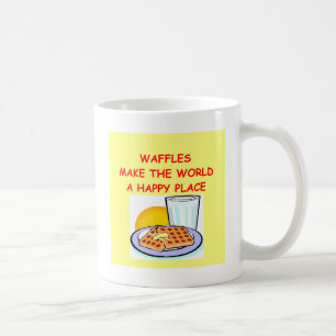 Waffeln Kaffeetasse