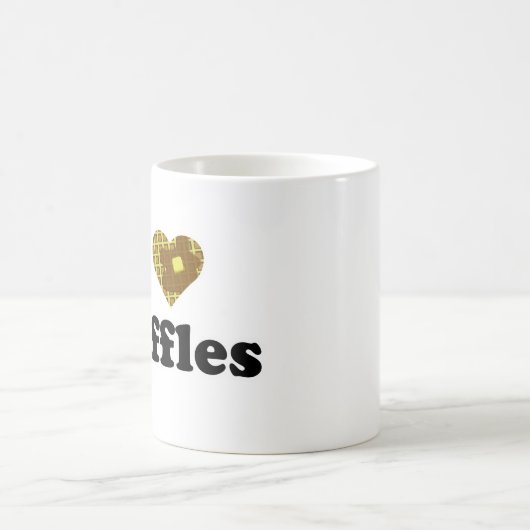 Waffeln Kaffeetasse (Mittel)