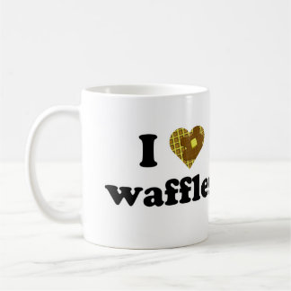 Waffeln Kaffeetasse
