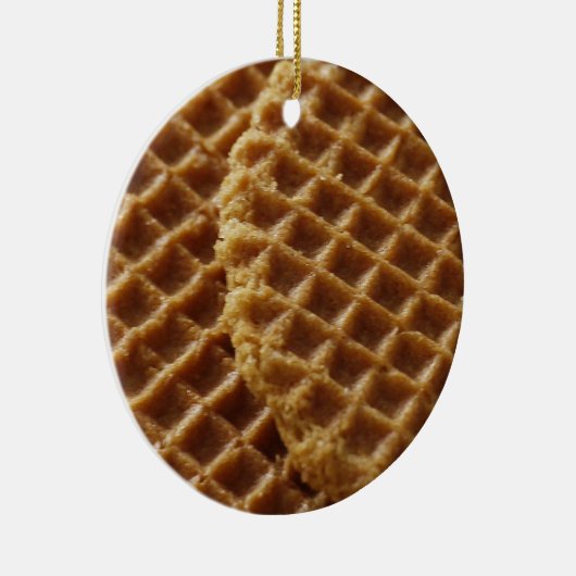 Waffeln Keramik Ornament (Rechts)