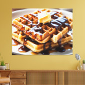 Waffeln Leinwanddruck (Insitu (Wohnzimmer))