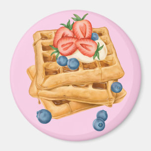 Waffeln Magnet