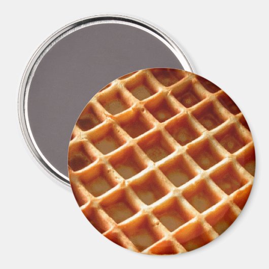 Waffeln Magnet (Vorderseite/Rückseite)