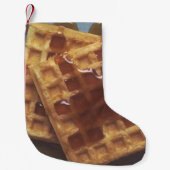 Waffeln mit Sirup Kleiner Weihnachtsstrumpf (Vorderseite)