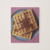 Waffeln mit Sirup Puzzle (Vertikal)