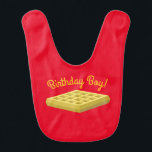 Waffeln Niedliches Frühstück Brunch Kinder 1. Gebu Babylätzchen<br><div class="desc">Diese bezaubernden Mod farbenfrohen niedlichen Frühstück oder Brunch Geburtstagsfeier sind perfekt für ein Kinderfest 1. Geburtstag! Passen Sie den Text an,  um ihn zu Ihrem eigenen zu machen. Das moderne Ambiente ist der perfekte Ort,  um Ihr Kleines zu feiern,  das am ersten Geburtstag zum Frühstück wie Waffeln Lieben!</div>