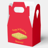 Waffeln Niedliches Frühstück Brunch Kinder 1. Gebu Geschenkschachtel (Geöffnet)