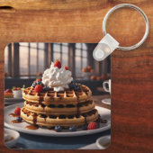 Waffeln Schlüsselanhänger (Rückseite)