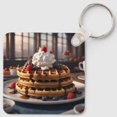 Waffeln Schlüsselanhänger (Rückseite)