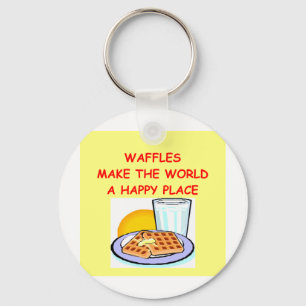 Waffeln Schlüsselanhänger