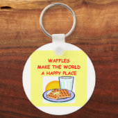 Waffeln Schlüsselanhänger (Vorderseite)