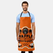 Waffeln Schürze (Getragen)