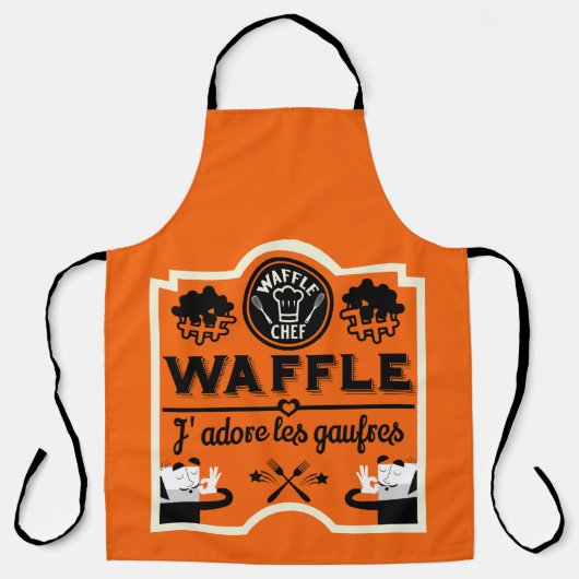 Waffeln Schürze (Vorderseite)