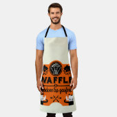 Waffeln Schürze (Getragen)