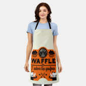 Waffeln Schürze (Getragen)