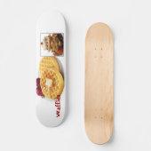 Waffeln Skateboard (Vorderseite)