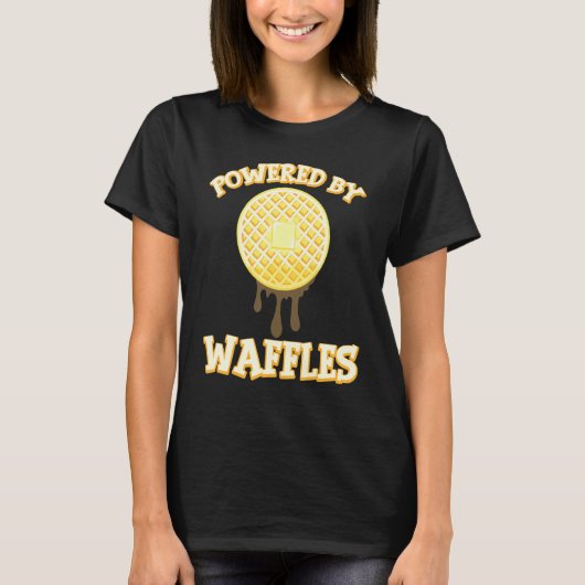 Waffeln T-Shirt (Vorderseite)