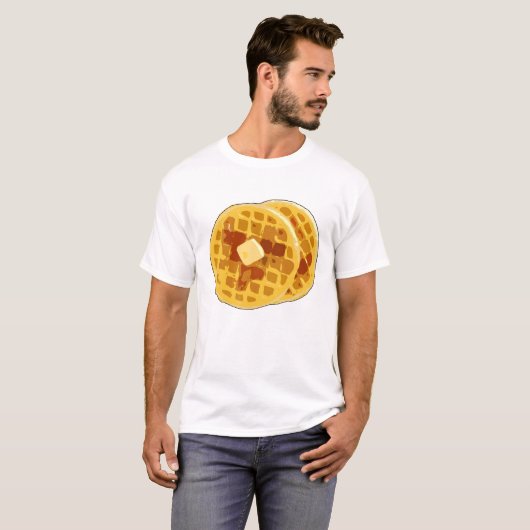 Waffeln T-Shirt (Vorne ganz)
