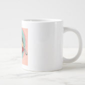 Waffeln und Beeren Jumbo-Tasse (Rechts)