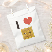 Waffeln vom Herzen (Liebe) Geschenktütchen (Ausgeschnitten)