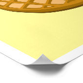 Waffelschrift Poster (Ecke)