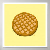 Waffelschrift Poster (Vorne)