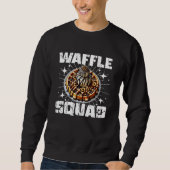 Waffelschwade Sweatshirt (Vorderseite)