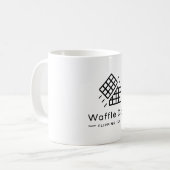 Waffeltag - Drehend Spaß Kaffeetasse (Vorderseite Links)