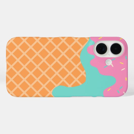 WaffelWaffeleis Case-Mate iPhone Hülle (Rückseite (Horizontal))