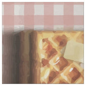 Waffelware aus Gingham Stoff (Muster)