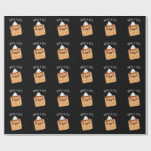 Waffely Funny Waffle Pun Geschenkpapier (Flach)