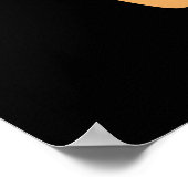 Waffely Funny Waffle Pun Poster (Ecke)