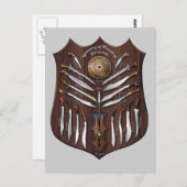 Waffen aus Moroland Postkarte (Vorne/Hinten)