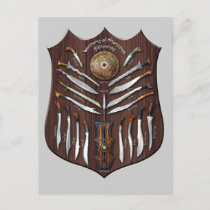 Waffen aus Moroland Postkarte