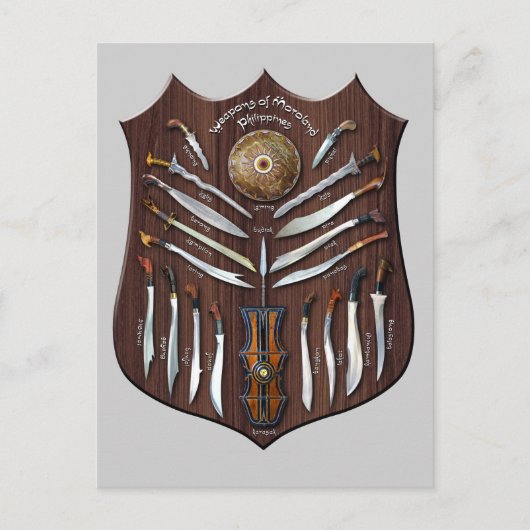 Waffen aus Moroland Postkarte (Vorderseite)