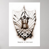 Waffen aus Moroland Print Poster (Vorne)