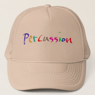 Waffen der Massenpercussion "Percussion" Hut Truckerkappe