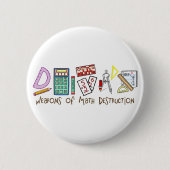 Waffen der Mathe-Zerstörung Button (Vorderseite)
