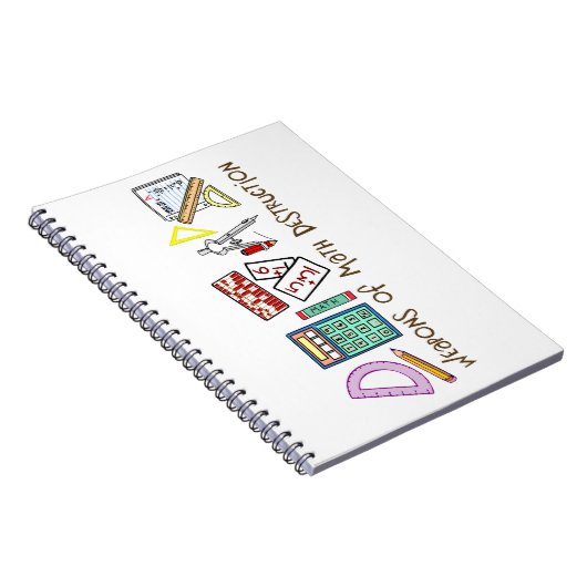 Waffen der Mathe-Zerstörung Notizblock (Rechte Seite)