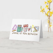 Waffen der Mathematik Karte (Gelbe Blume)