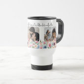 Waffen der Mutter 3-Foto-Reisen/-Tasse, 15 oz Reisebecher (VorderseiteRechts)