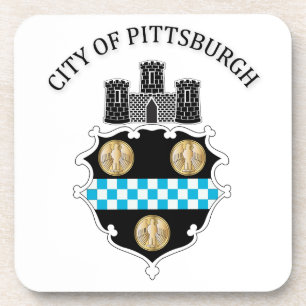 Waffen der Stadt Pittsburgh Untersetzer