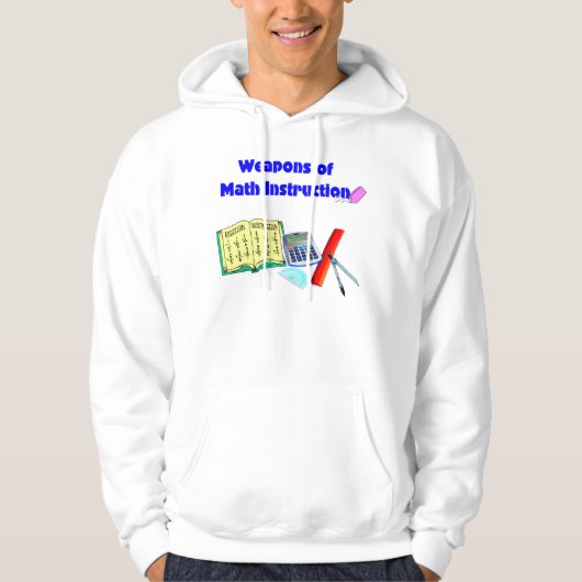 Waffen des Mathe-Anweisungs-T - Shirt - besonders (Vorderseite)