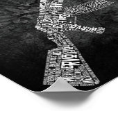 Waffen (die Stimme von Tyrannen) Poster (Ecke)