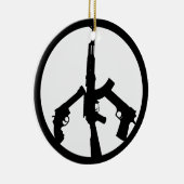 Waffen im Zeichen des Friedens Keramikornament (Rechts)